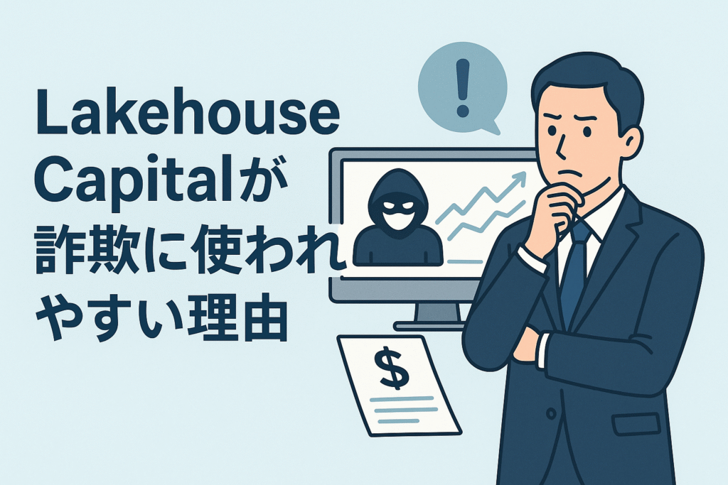 Lakehouse Capitalが詐欺に使われやすい理由
