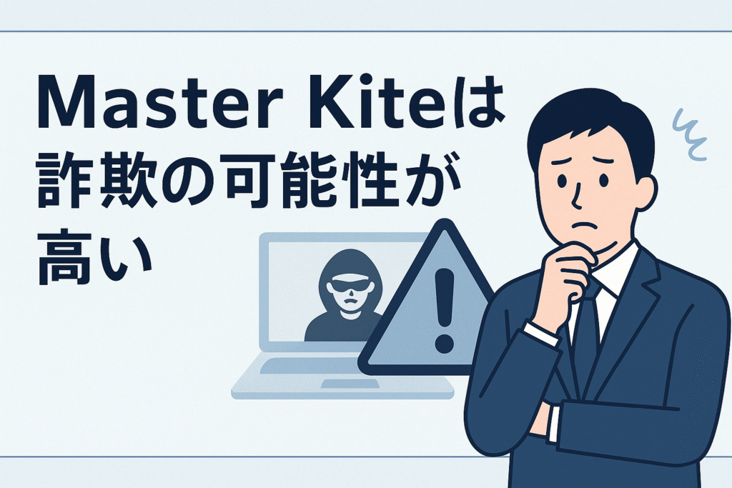 Master Kiteは詐欺の可能性が高い