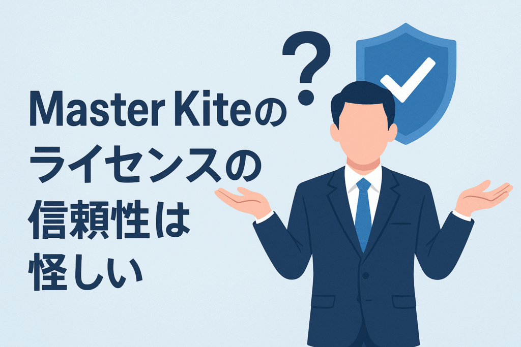 Master Kiteのライセンスの信頼性は怪しい