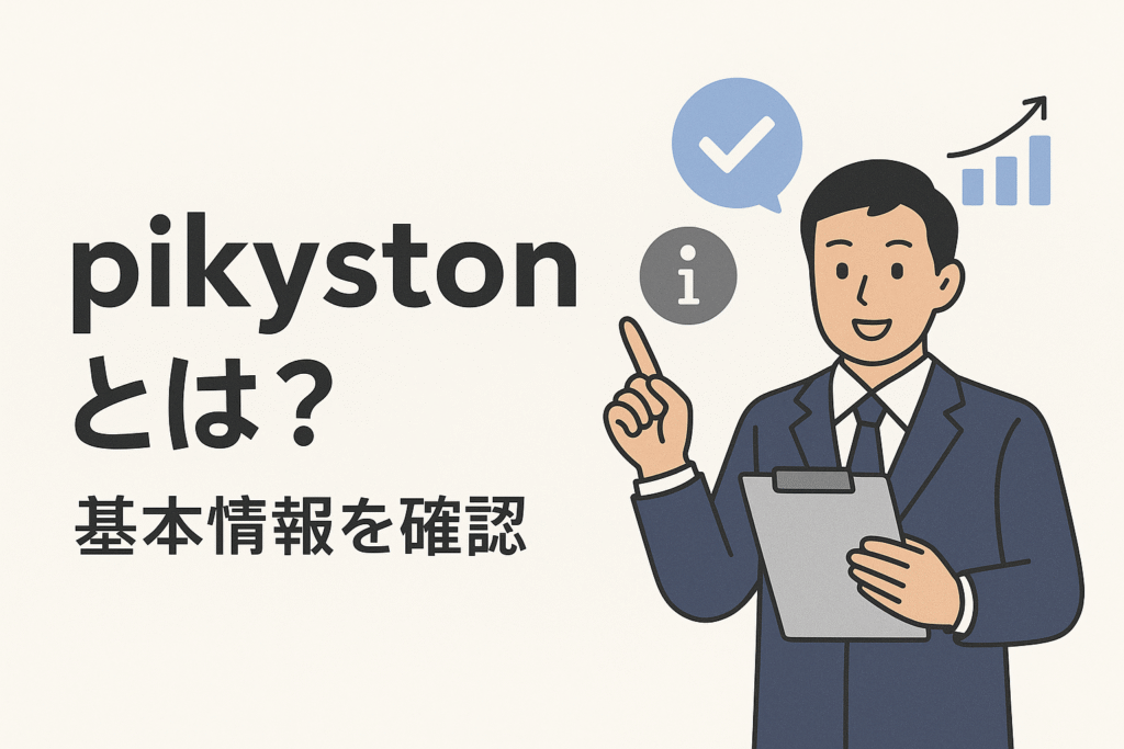 pikystonとは？基本情報を確認