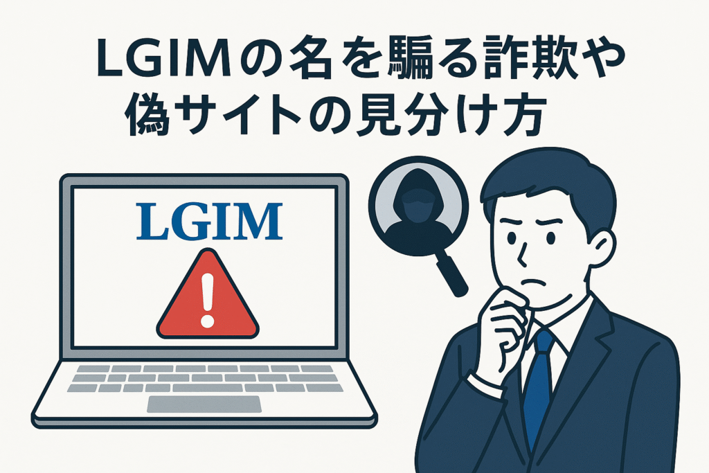 LGIMの名を騙る詐欺や偽サイトの見分け方