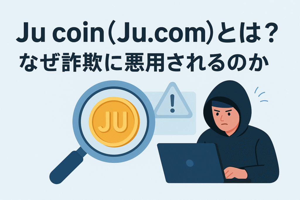 Ju coin(Ju.com)とは？なぜ詐欺に悪用されるのか