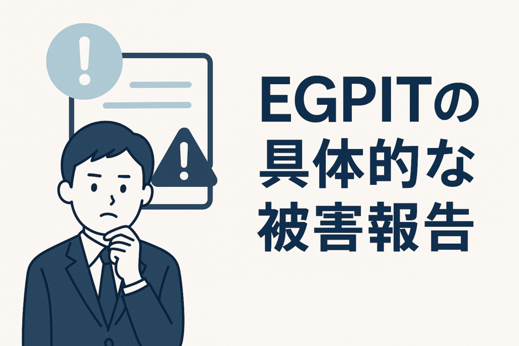 EGPITの具体的な被害報告