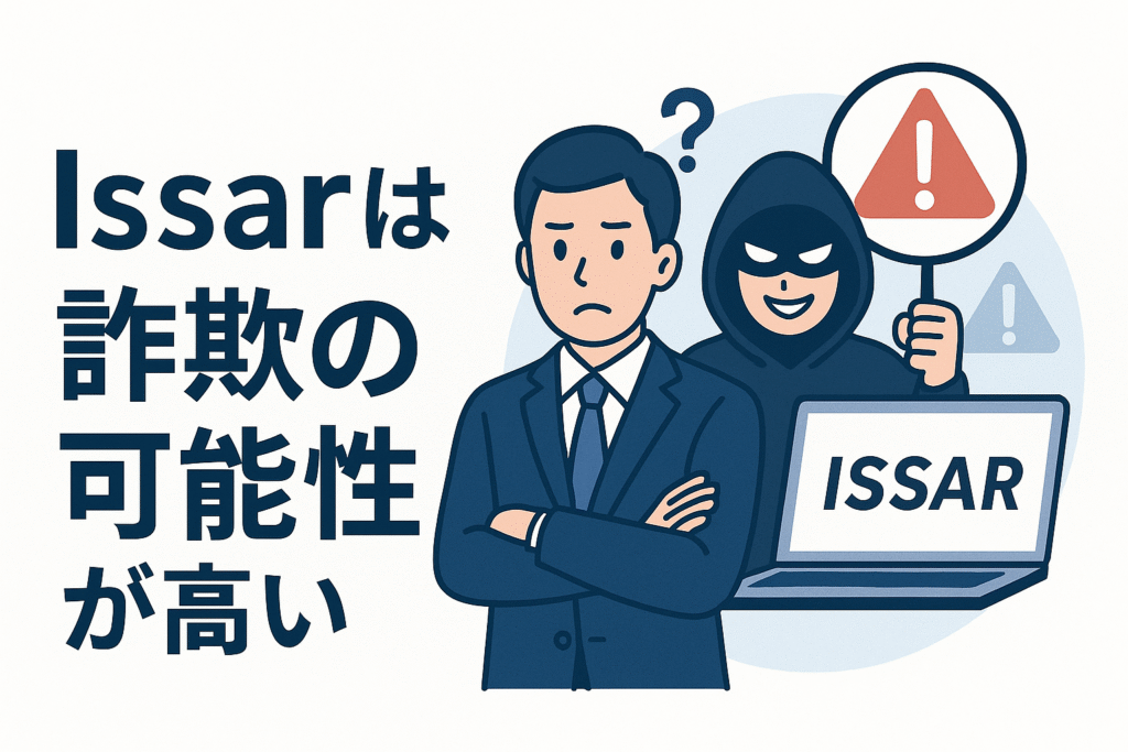 issarは詐欺の可能性が高い