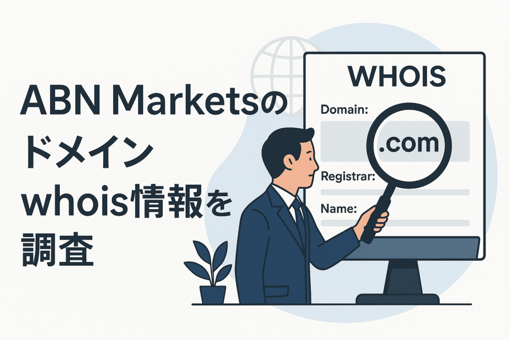 ABN Marketsのドメインwhois情報を調査
