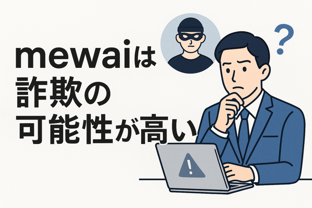 mewaiは詐欺の可能性が高い