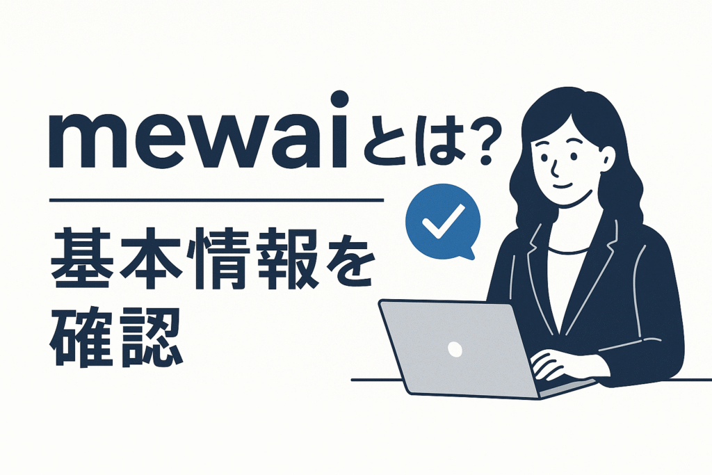 mewaiとは?基本情報を確認
