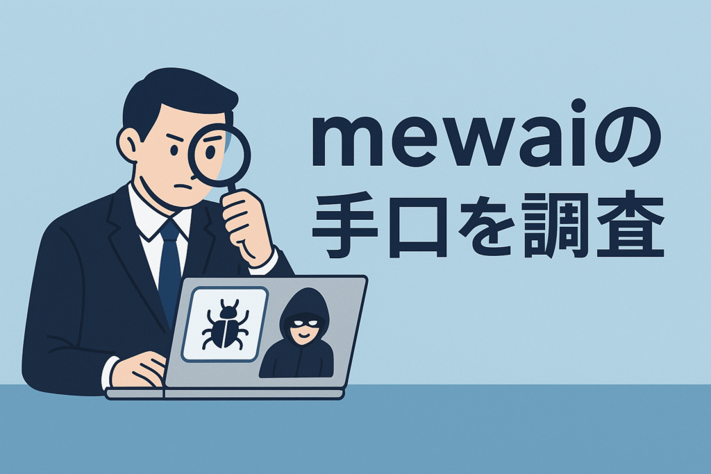 mewaiの手口を調査