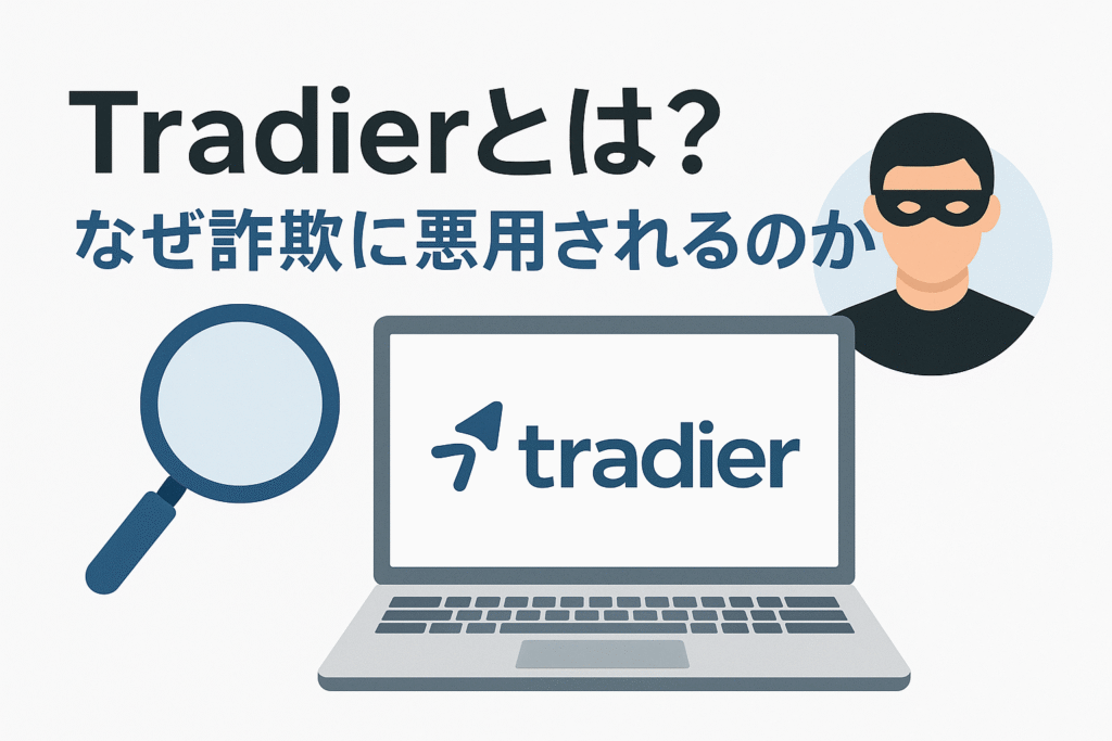 Tradierとは?なぜ詐欺に悪用されるのか