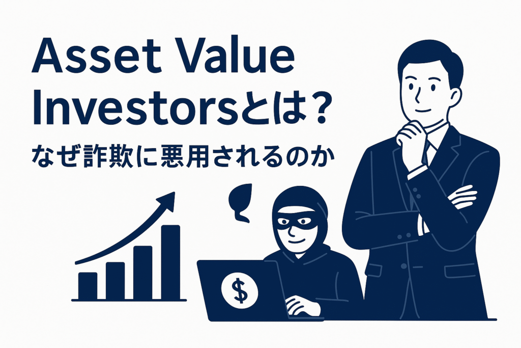 Asset Value Investorsとは?なぜ詐欺に悪用されるのか