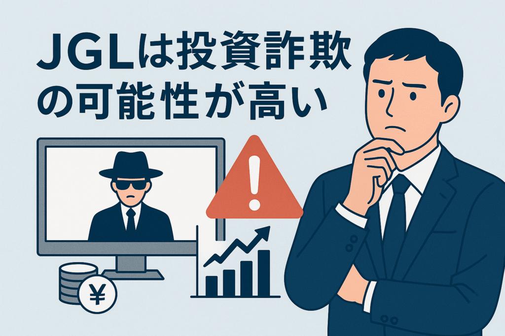 JGLは投資詐欺の可能性が高い