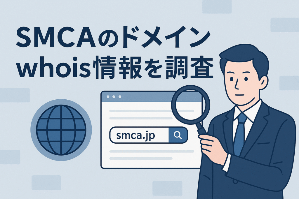 SMCAのドメインwhois情報を調査