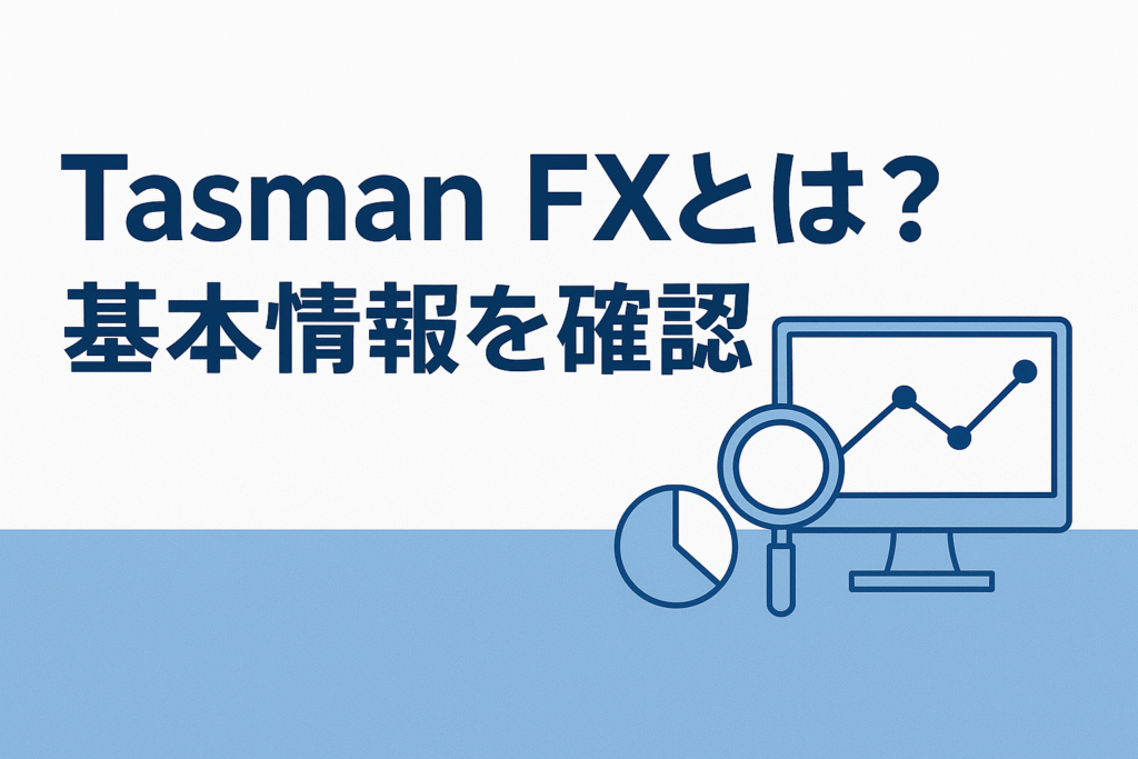 Tasman FXとは?基本情報を確認