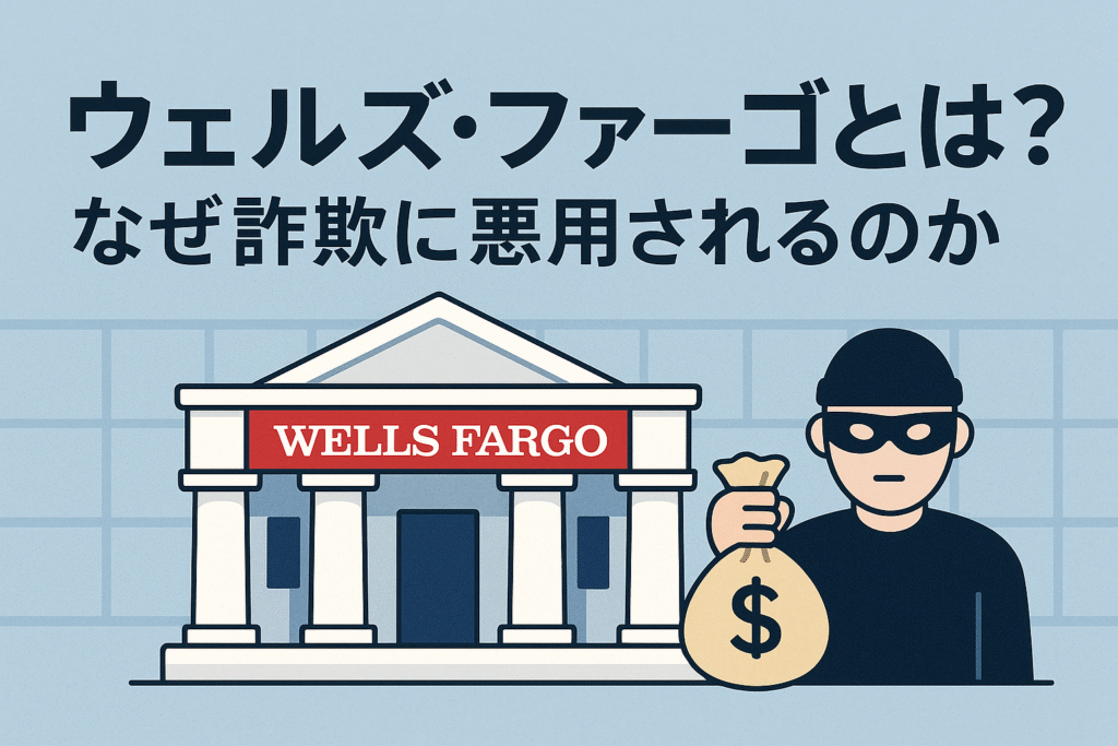 ウェルズ・ファーゴとは?なぜ詐欺に悪用されるのか
