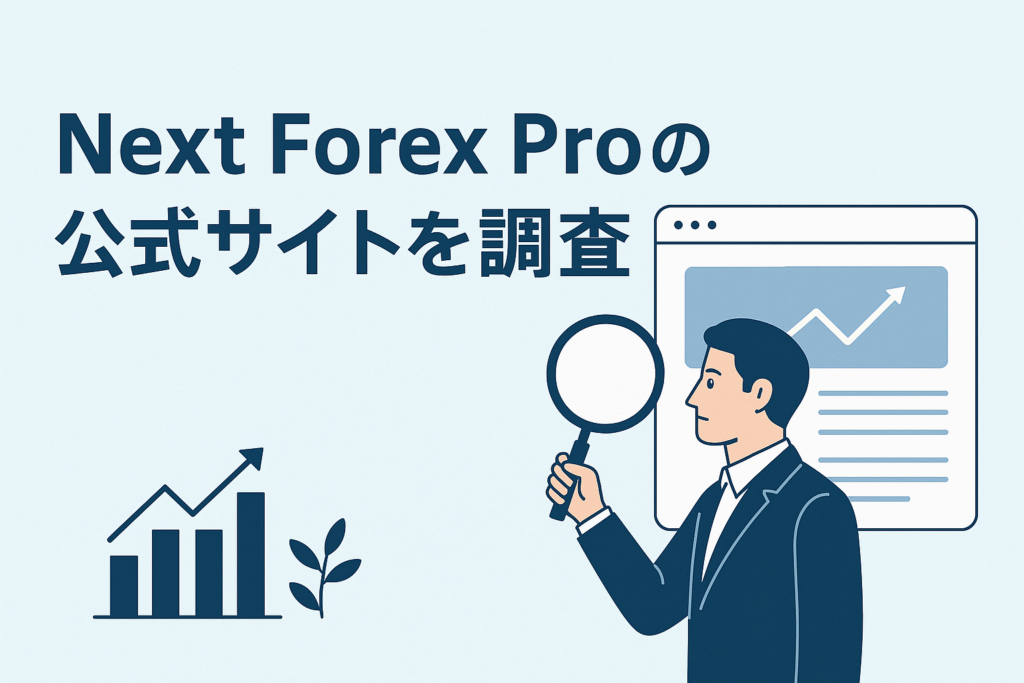 Next Forex Proの公式サイトを調査