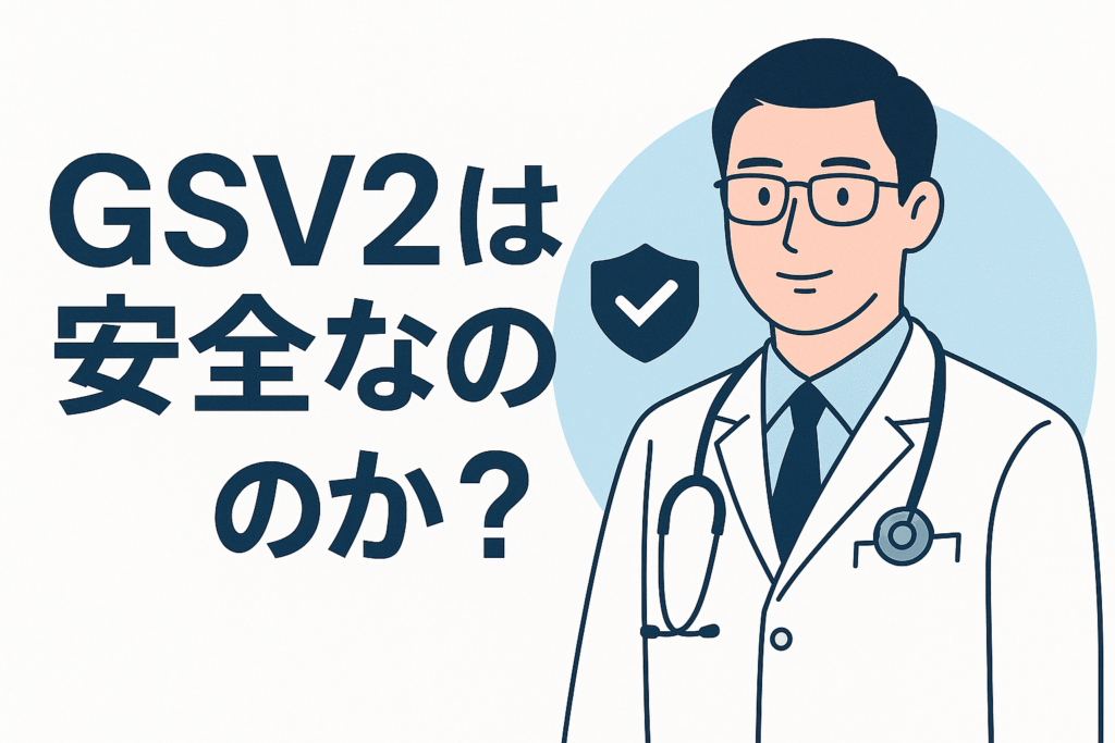 GSV2は安全なのか?