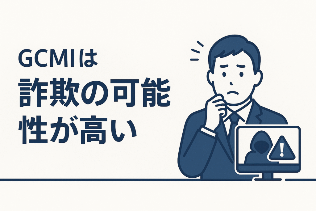 GCMIは詐欺の可能性が高い