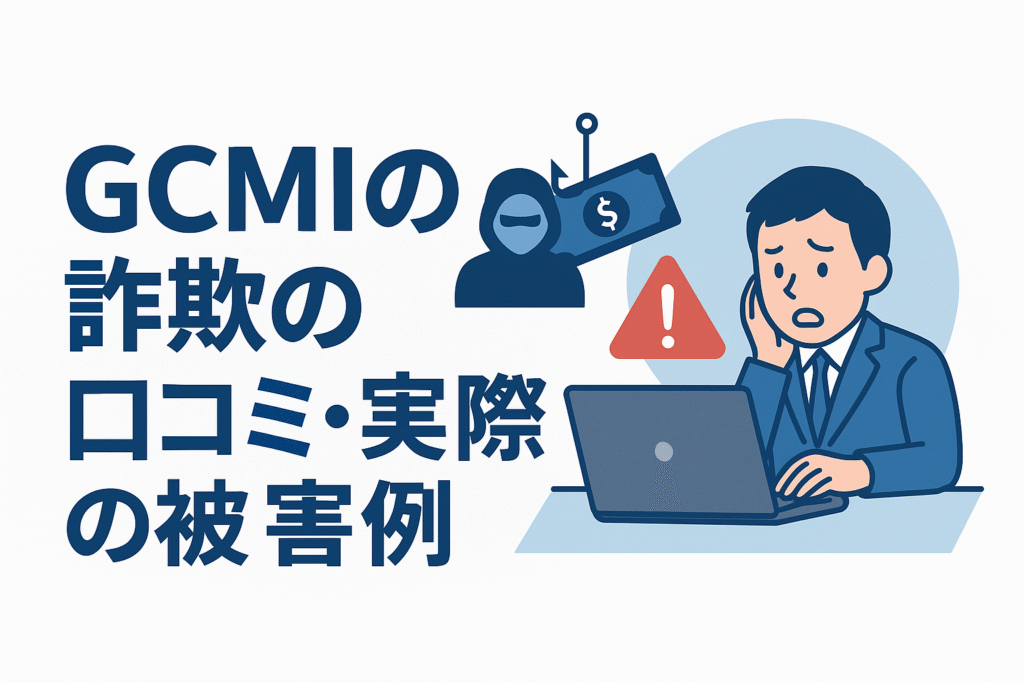 GCMIの詐欺の口コミ・実際の被害事例