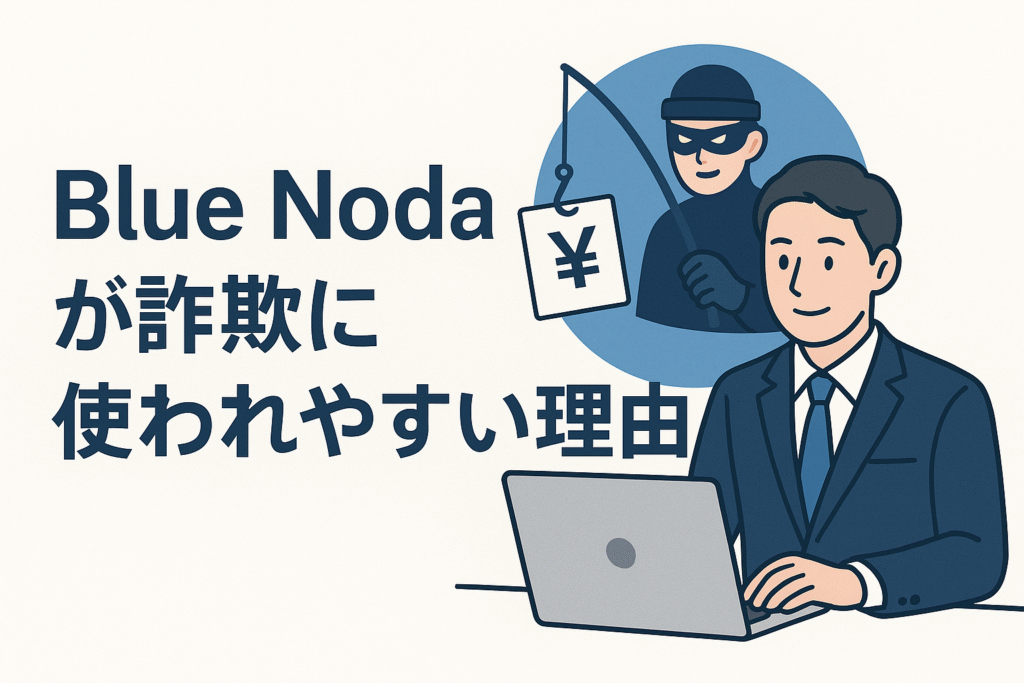 Blue Nodaが詐欺に使われやすい理由