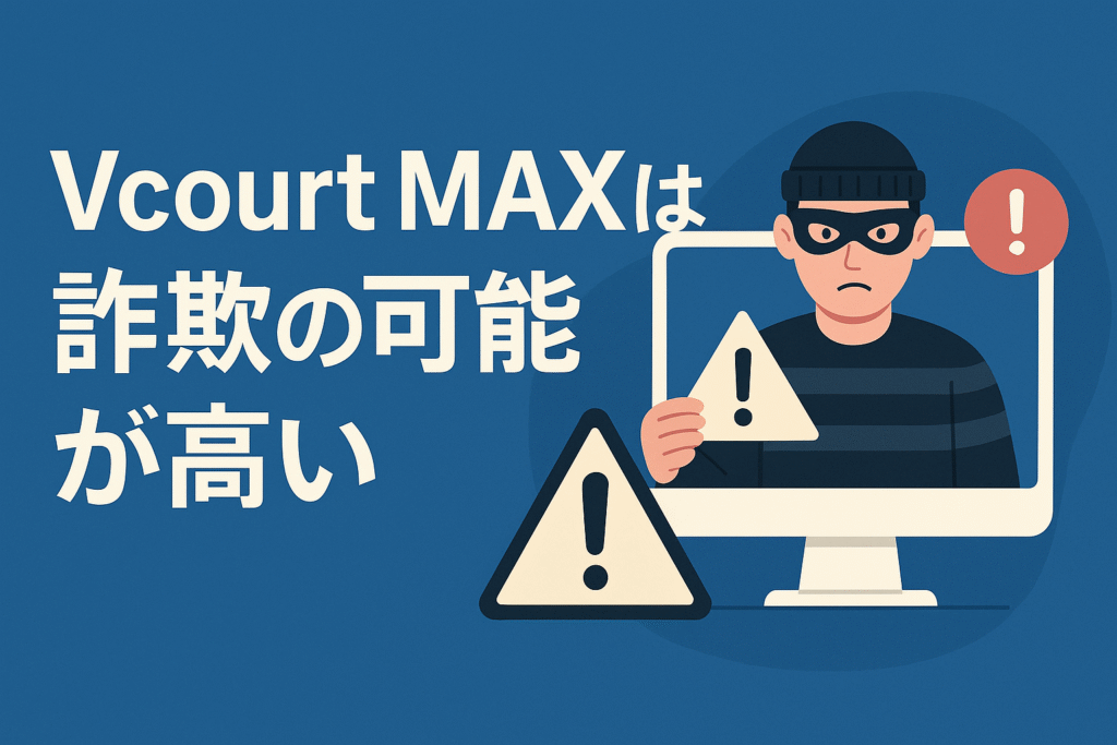 Vcourt MAXは詐欺の可能性が高い