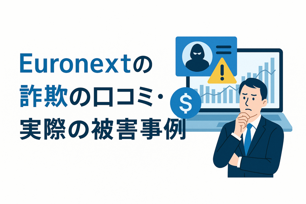 Euronextの詐欺の口コミ・実際の被害事例