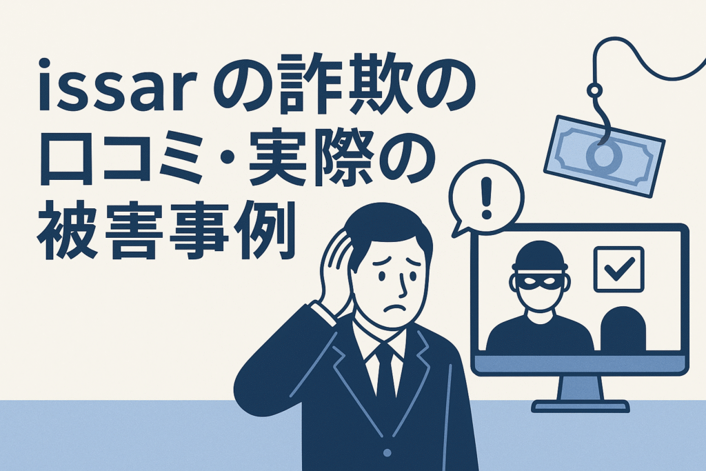 issarの詐欺の口コミ・実際の被害事例