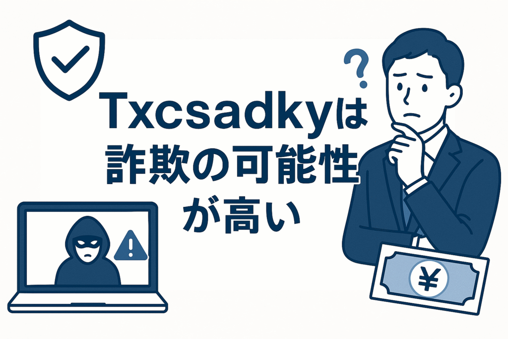 Txcsadkyは詐欺の可能性が高い
