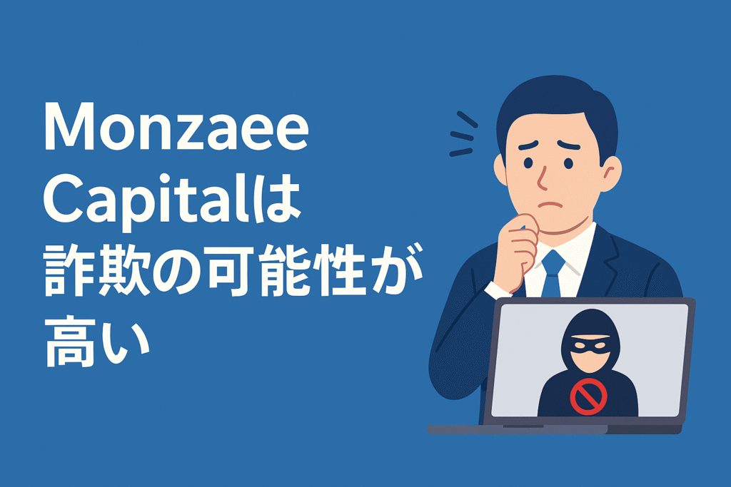 Monzaee Capitalは詐欺の可能性が高い