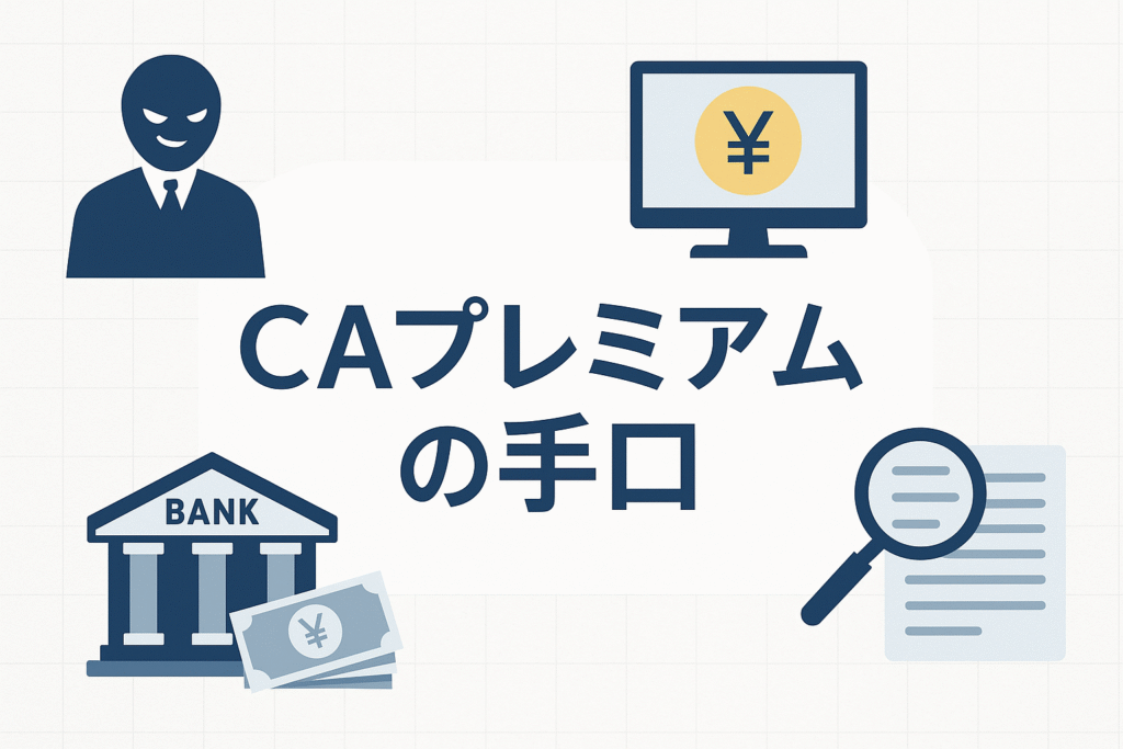 CAプレミアムの手口