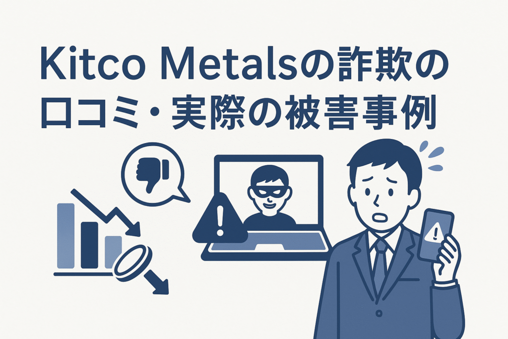 Kitco Metalsの詐欺の口コミ・実際の被害事例