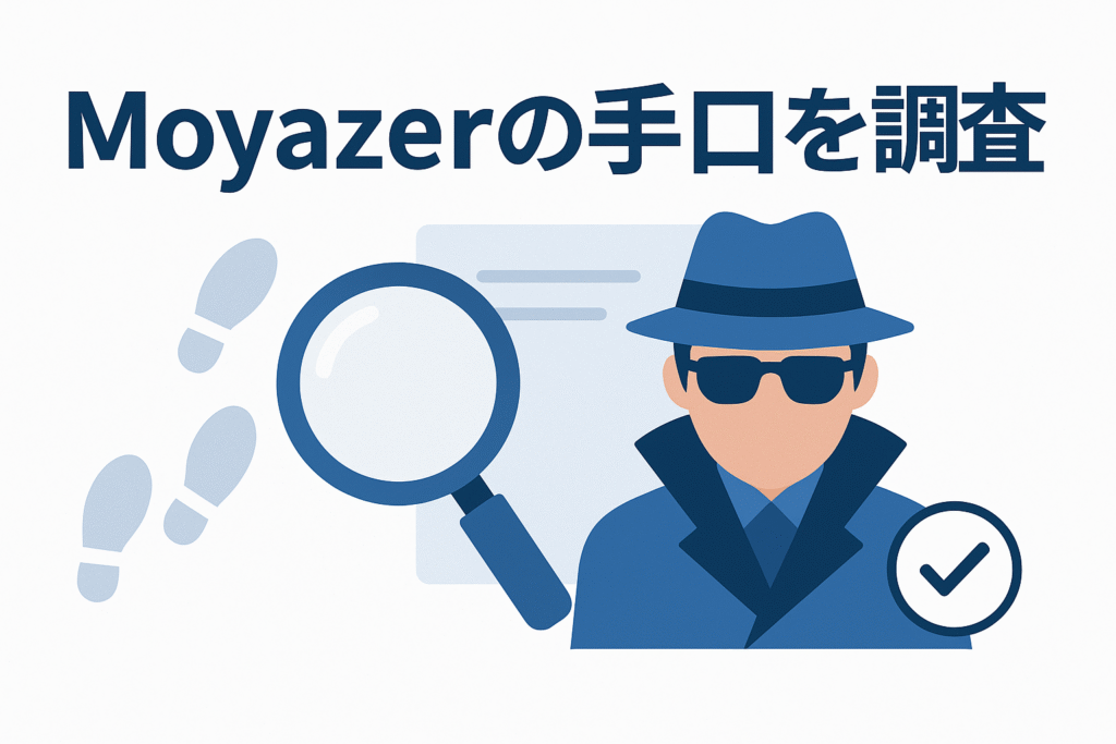 Moyazerの手口を調査