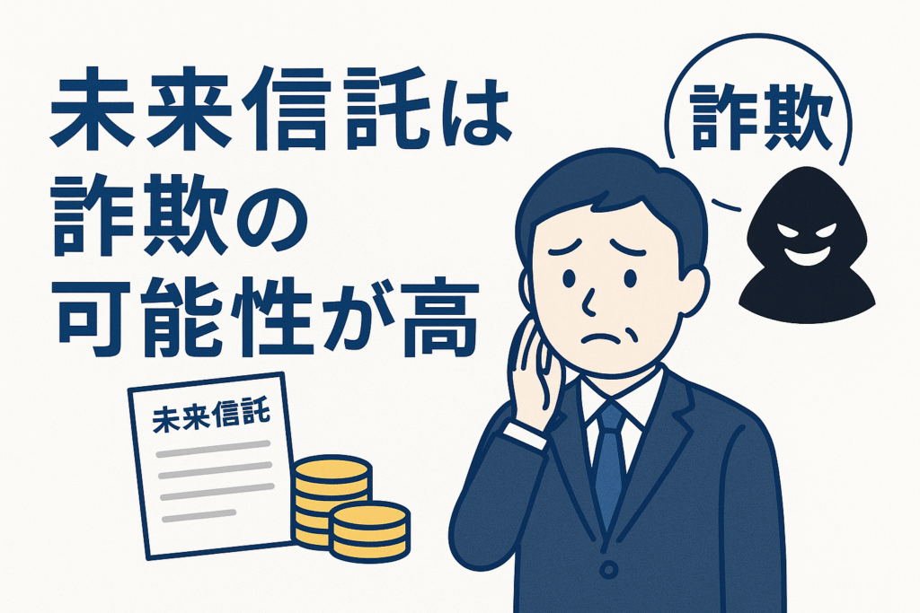 未来信託は詐欺の可能性が高い