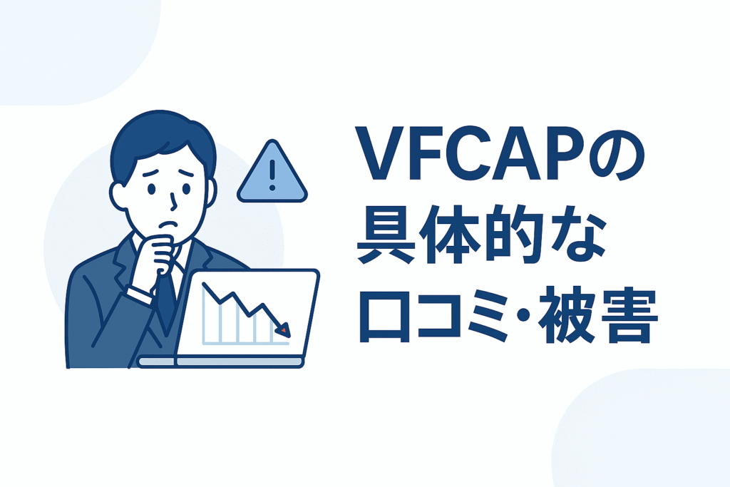 VFCAPの具体的な口コミ・被害報告