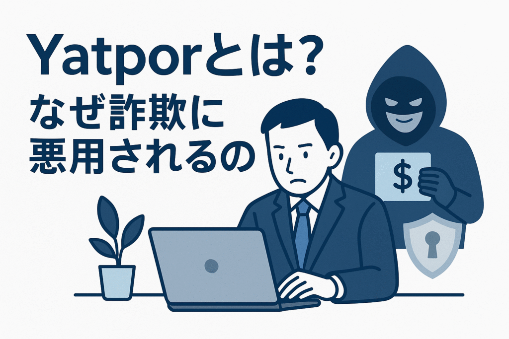 Yatporとは？なぜ詐欺に悪用されるのか