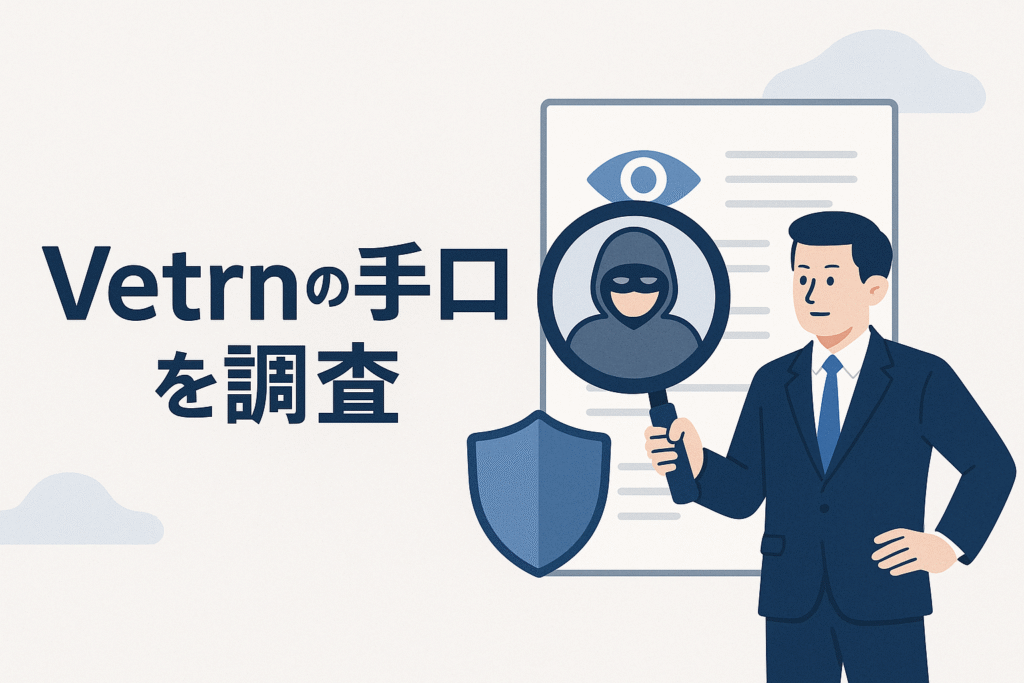 Vetrnの手口を調査