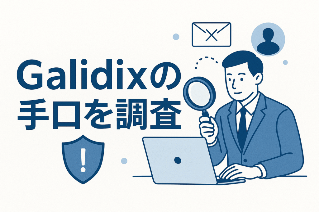 Galidixの手口を調査