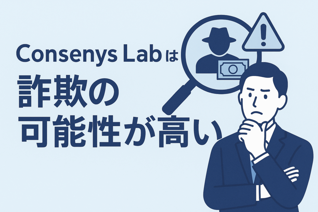 Consenys Labは詐欺の可能性が高い