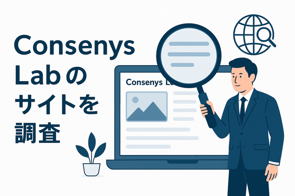 Con sen ys Lab のサイトを調査