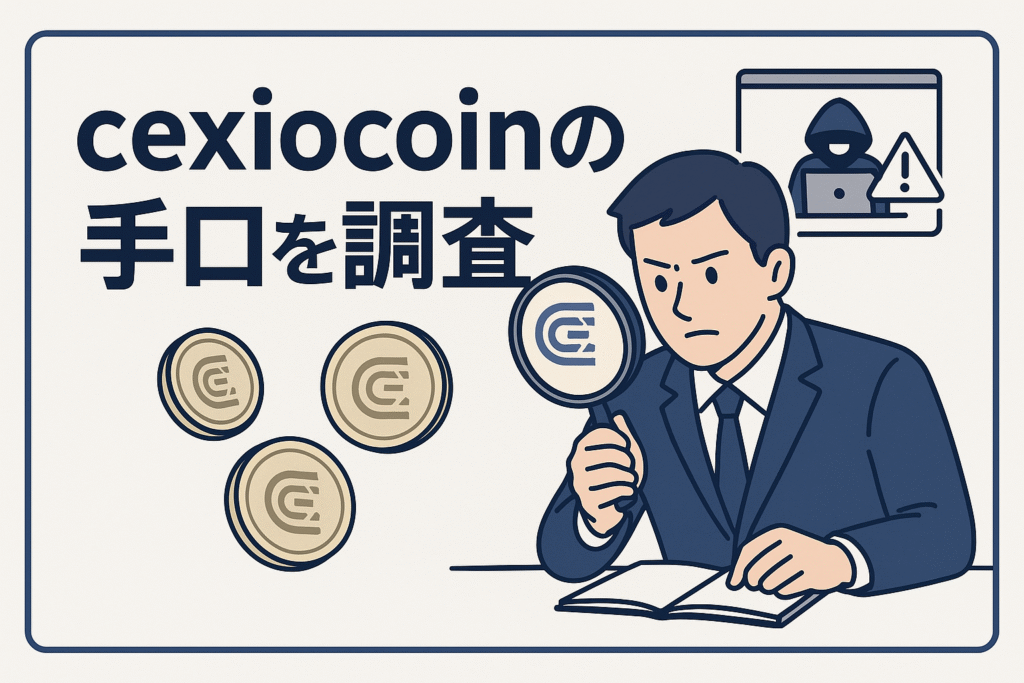 cexiocoinの手口を調査