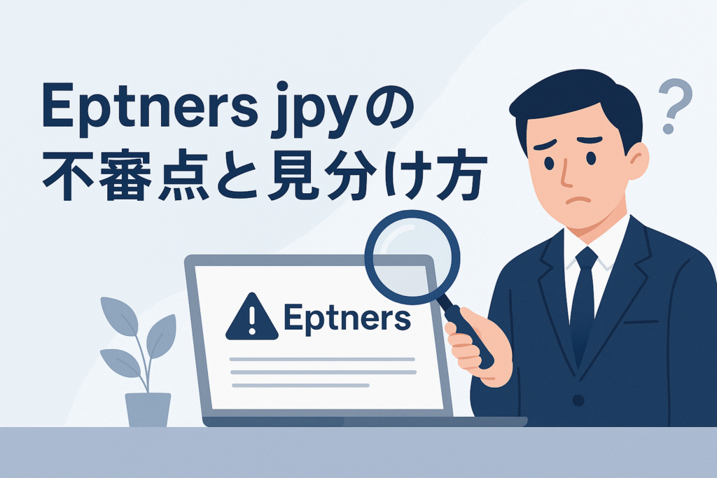 Eptners jpyの不審点と見分け方