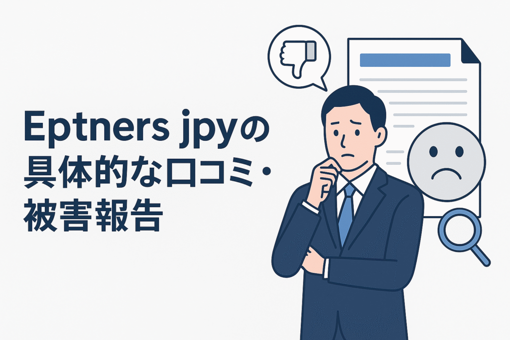Eptners jpyの具体的な口コミ・被害報告