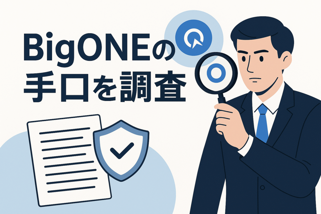BigONEの手口を調査