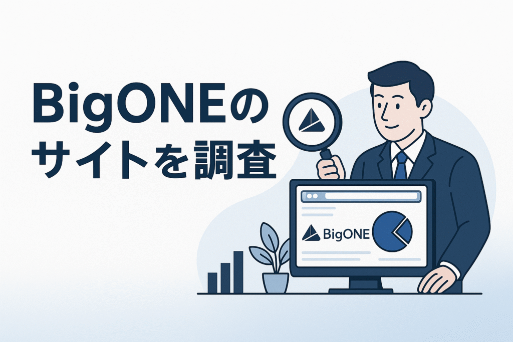 BigONEのサイトを調査