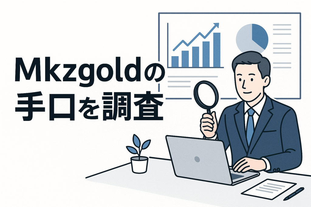 Mkzgoldの手口を調査