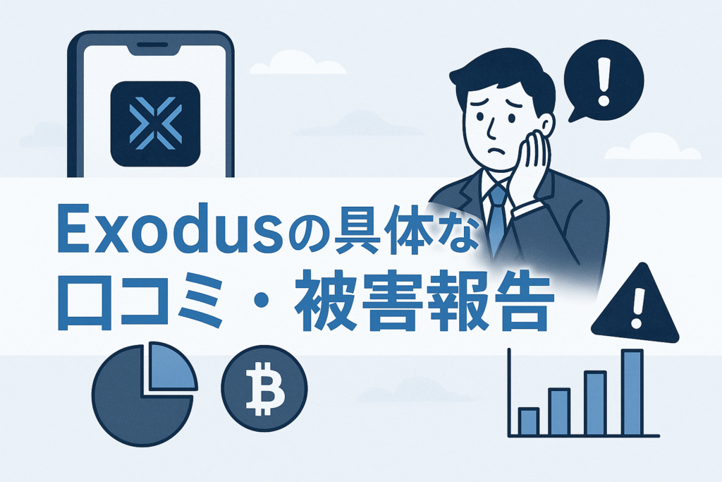 Exodusの具体的な口コミ・被害報告