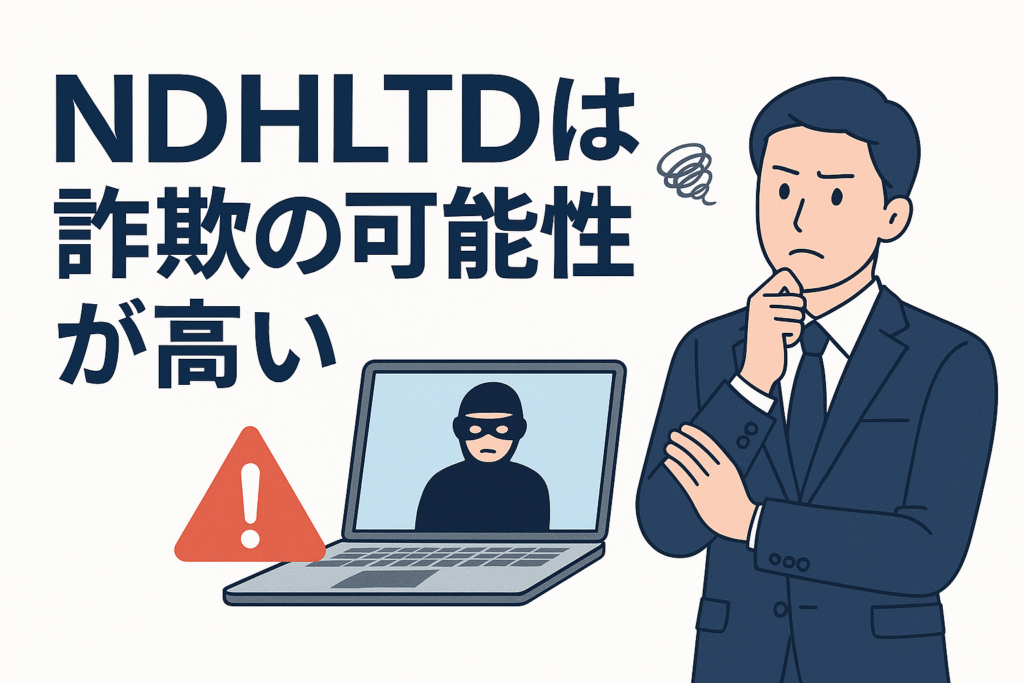 NDHLTDは詐欺の可能性が高い