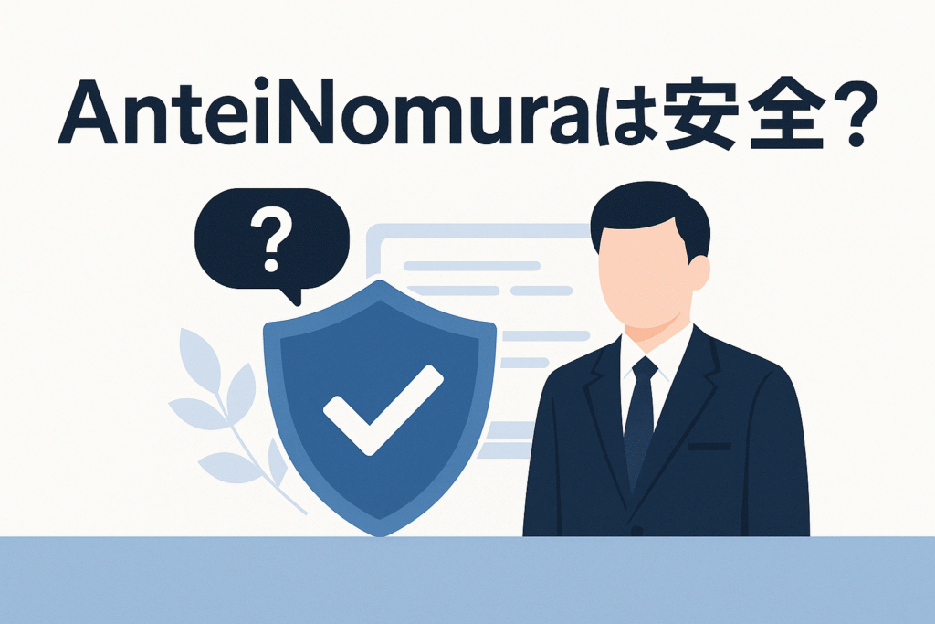 AnteiNomuraは安全?
