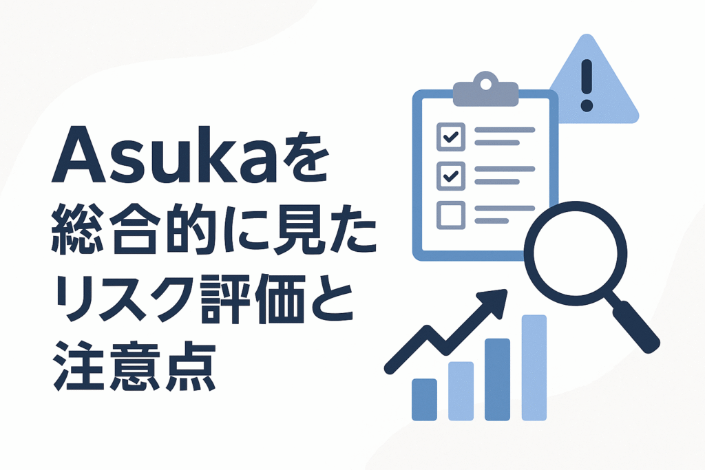 Asukaを総合的に見たリスク評価と注意点