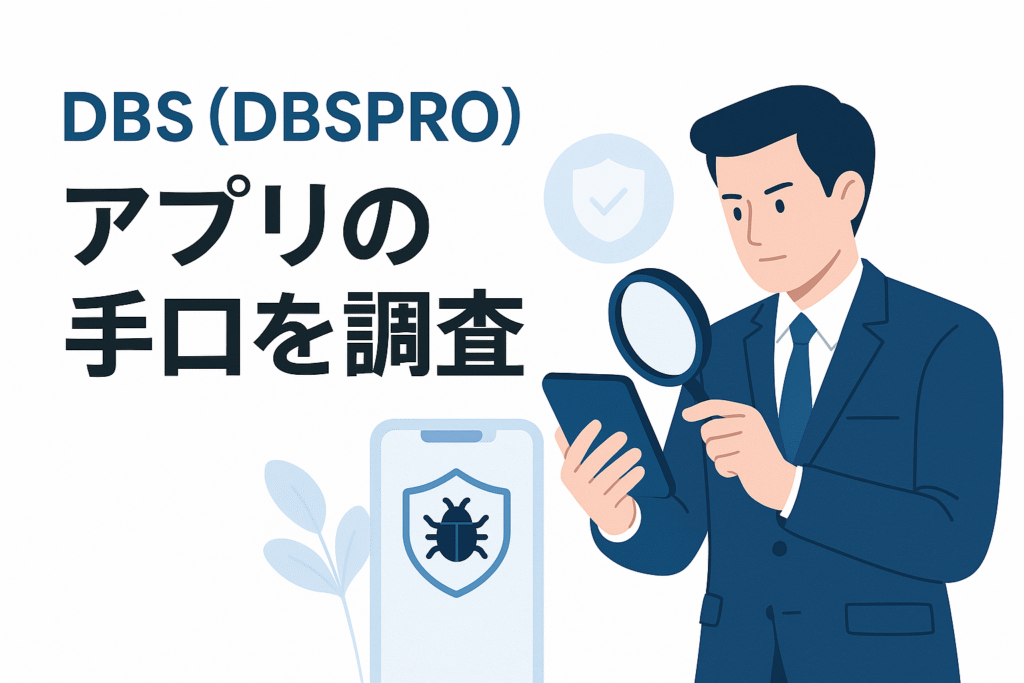 DBS (DBSPRO) アプリの手口を調査