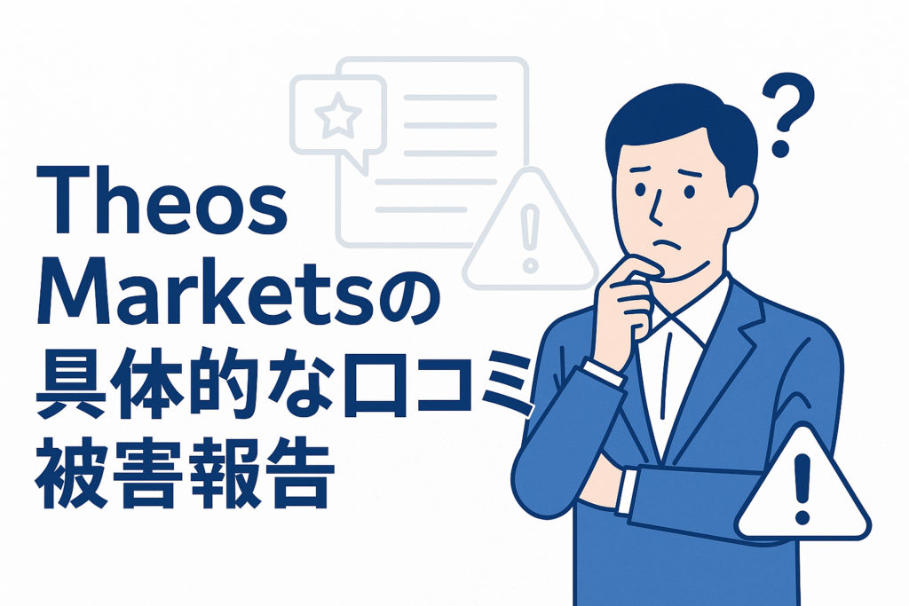 Theos Marketsの具体的な口コミ・被害報告